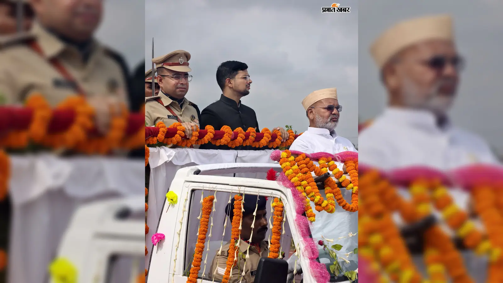 इंदिरा गांधी स्टेडियम में शान से फहराया तिरंगा, प्रभारी मंत्री रत्नेश सदा ने गिनाईं विकास की उपलब्धियां