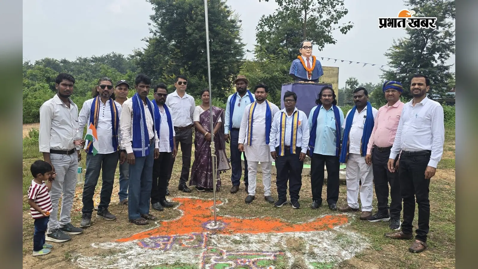 रजरप्पा में भीम आर्मी ने मनाया स्वतंत्रता दिवस, संदीप कुमार बोले- सामाजिक भेदभाव से आजादी जरूरी