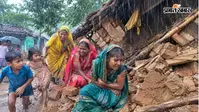कपाली में मूसलाधार बारिश से कच्चा मकान गिरा, तीन महिलाएं घायल; बाल-बाल बचे बच्चे