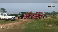 लातेहार में रोक के बाद भी अवैध बालू उठाव, प्रशासन ने की कार्रवाई, आठ ट्रैक्टर जब्त