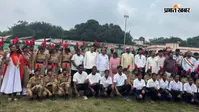 बुंडू में दिखा देशभक्ति का रंग, जगह-जगह झंडोत्तोलन और रंगारंग कार्यक्रमों ने बांधा समां