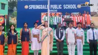 रांची के स्प्रिंगडेल पब्लिक स्कूल में स्वतंत्रता दिवस की धूम, नृत्य-संगीत और झांकियों ने मोहा मन