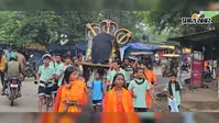 मुक्तिनाथ धाम से 'बोल बम' के जयकारों के बीच निकले हजारों कांवरिया