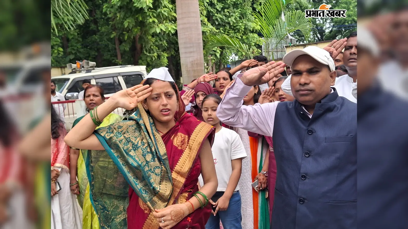 मोरवा में स्वतंत्रता दिवस की धूम: प्रखंड मुख्यालय, स्कूलों और पंचायतों में शान से लहराया तिरंगा