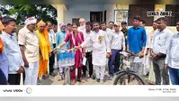 सारण : तरैया में पंचायत टॉपरों को मिला सम्मान, मुखिया ने साइकिल देकर किया सम्मानित