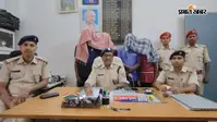 सिमडेगा में 14 किलो अवैध गोवंशीय मांस बरामद, 4 गिरफ्तार, बाइक और स्कूटी जब्त