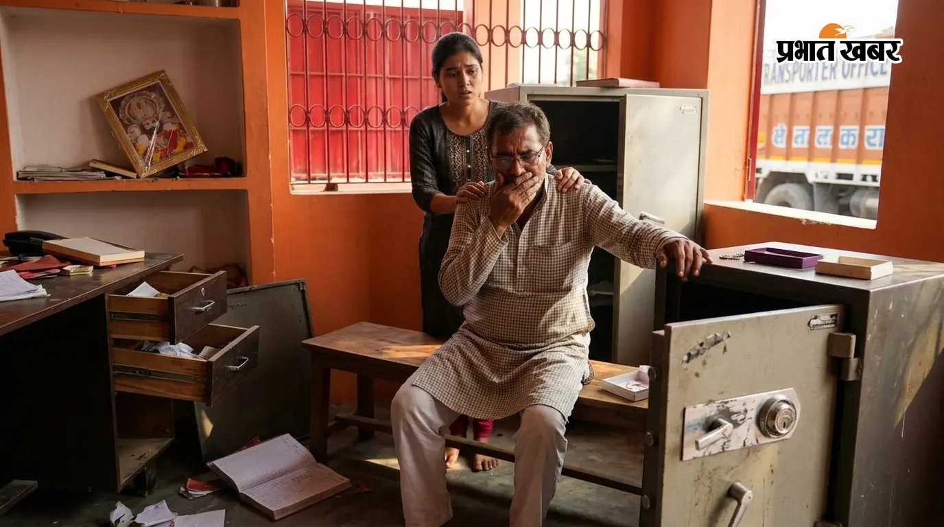 ट्रांसपोर्टर के घर चोरों ने किया हाथ साफ, लाखों की संपत्ति ले उड़े