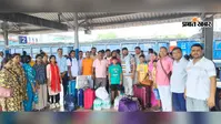 छपरा से बाबा बूढ़ा अमरनाथ यात्रा के लिए 79 कार्यकर्ताओं का जत्था जम्मू-कश्मीर रवाना