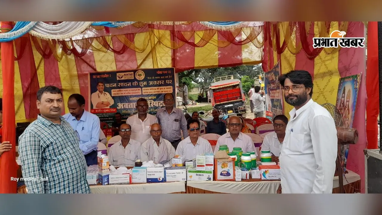 दवा से लेकर खीर-पूरी तक, रहिका में कांवरियों की सेवा में जुटे ग्रामीण चिकित्सक