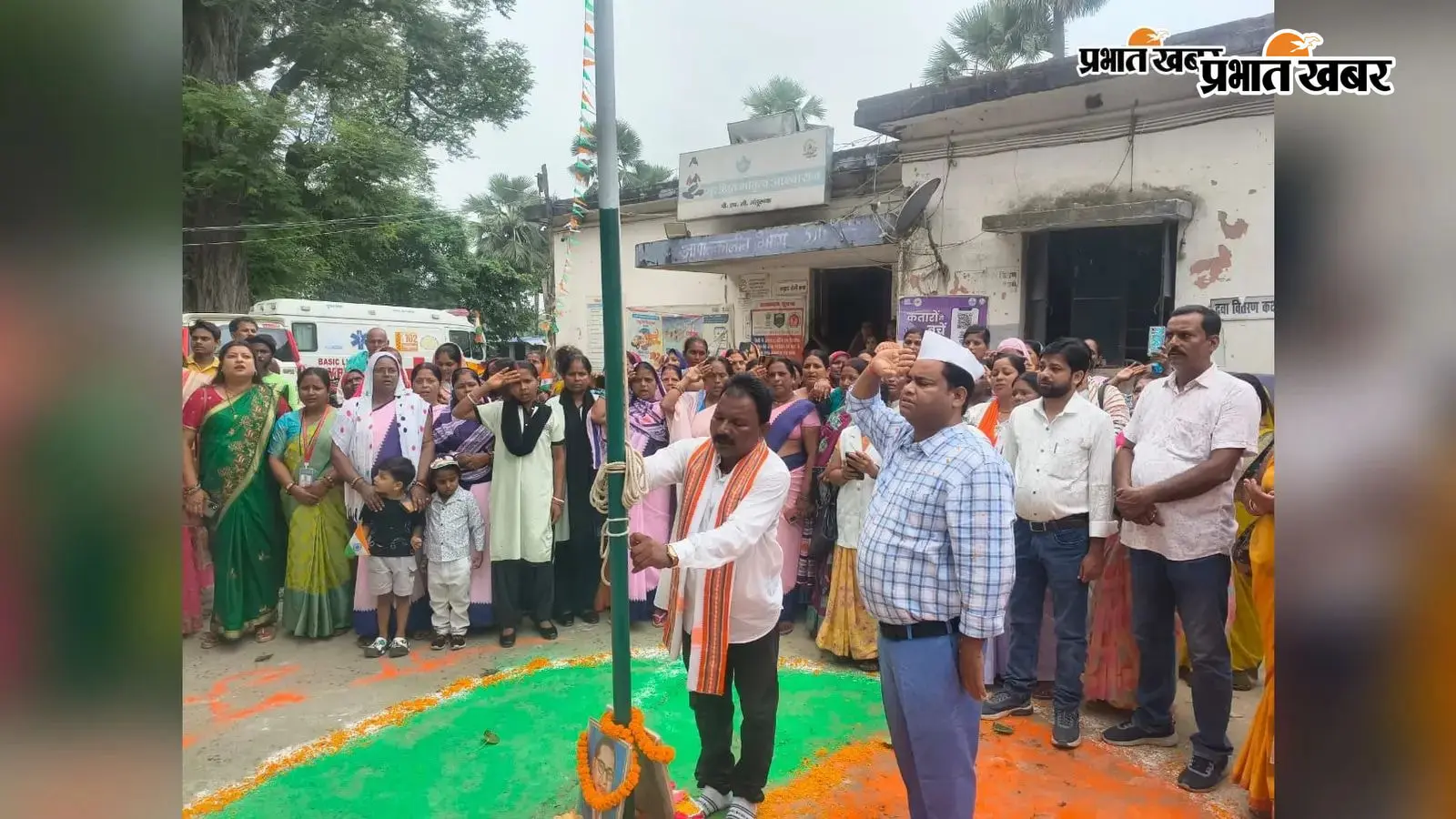 मंसूरचक में उत्साह के साथ मनाया गया स्वतंत्रता दिवस, सरकारी, गैर-सरकारी और सार्वजनिक संस्थानों में हुआ ध्वजारोहण