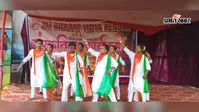 चैनपुर में गूंजे देशभक्ति के गीत, निकली प्रभात फेरी; वीर सेनानियों की झांकी ने मोहा मन