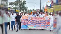 चंदन मोदी पर हमले के विरोध में भाजपा का आक्रोश मार्च, आरोपियों की गिरफ्तारी की मांग