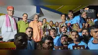 जयनगर में स्वतंत्रता दिवस पर फुटबॉल का रोमांच, प्रशासन ने शिक्षक टीम को हराकर जीता खिताब