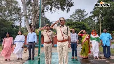 तिरंगे की शान में रंगा तोरपा, परेड से फुटबॉल तक दिखा देशभक्ति का जोश