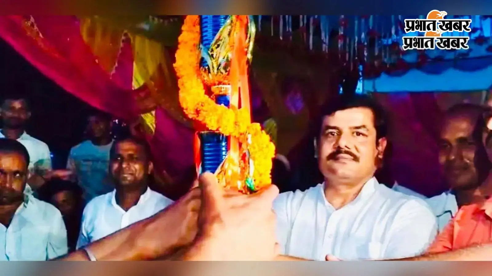 गोविन्दपुर फुटबॉल टूर्नामेंट में विशनपुर की टीम बनी विजेता, सरकंडा को मिला उपविजेता का खिताब