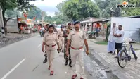 नाग पंचमी से पहले सड़कों पर उतरी पुलिस-एसएसबी, फ्लैग मार्च से उपद्रवियों को कड़ा संदेश