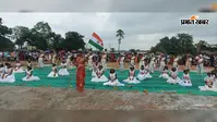 कोलेबिरा में धूमधाम से मना स्वतंत्रता दिवस, तिरंगे की शान में रंगे स्कूलों के छात्र