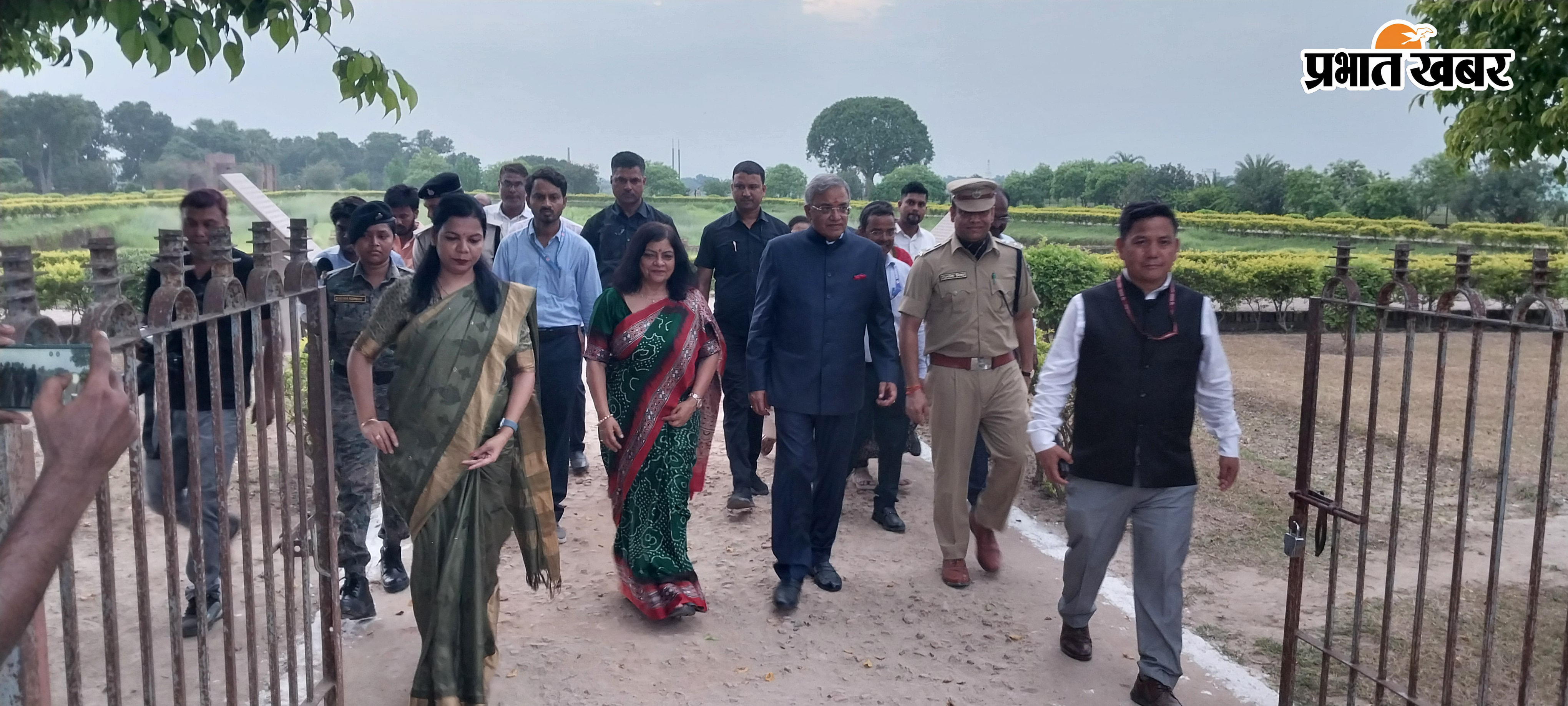 वैशाली पहुंचे मुख्य चुनाव आयुक्त ज्ञानेश कुमार, विश्व के प्रथम गणतंत्र की धरती को देखा | Prabhat Khabar Network