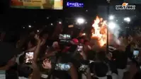 छात्रों ने हेमंत सोरेन, राहुल गांधी और तेजस्वी यादव का पुतला जलाया, 18 अगस्त तक सरकार को दिया अल्टीमेटम