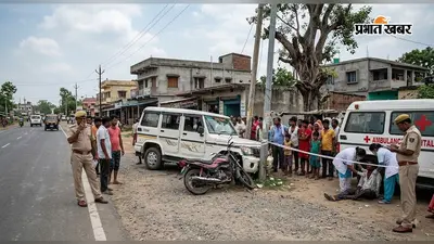 नाथनगर में सड़क हादसे में पिता-पुत्र की मौत, बेटे की मौके पर और पिता ने रास्ते में तोड़ा दम