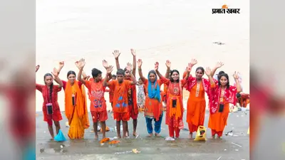 सिमडेगा में तीसरी सोमवारी पर सरना मंदिर में उमड़ी श्रद्धालुओं की भीड़