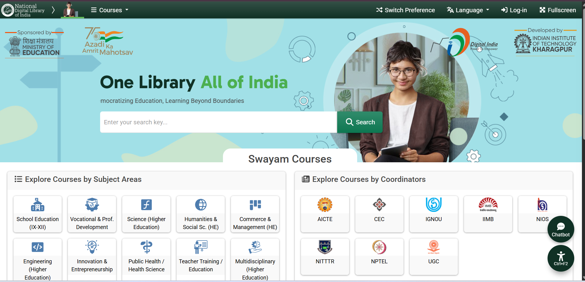 NDLI Official Website