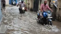 सारण के साधनापुरी में एक साल से जलजमाव, गलियों में भरा पानी, बच्चों की स्कूल आवाजाही भी मुश्किल