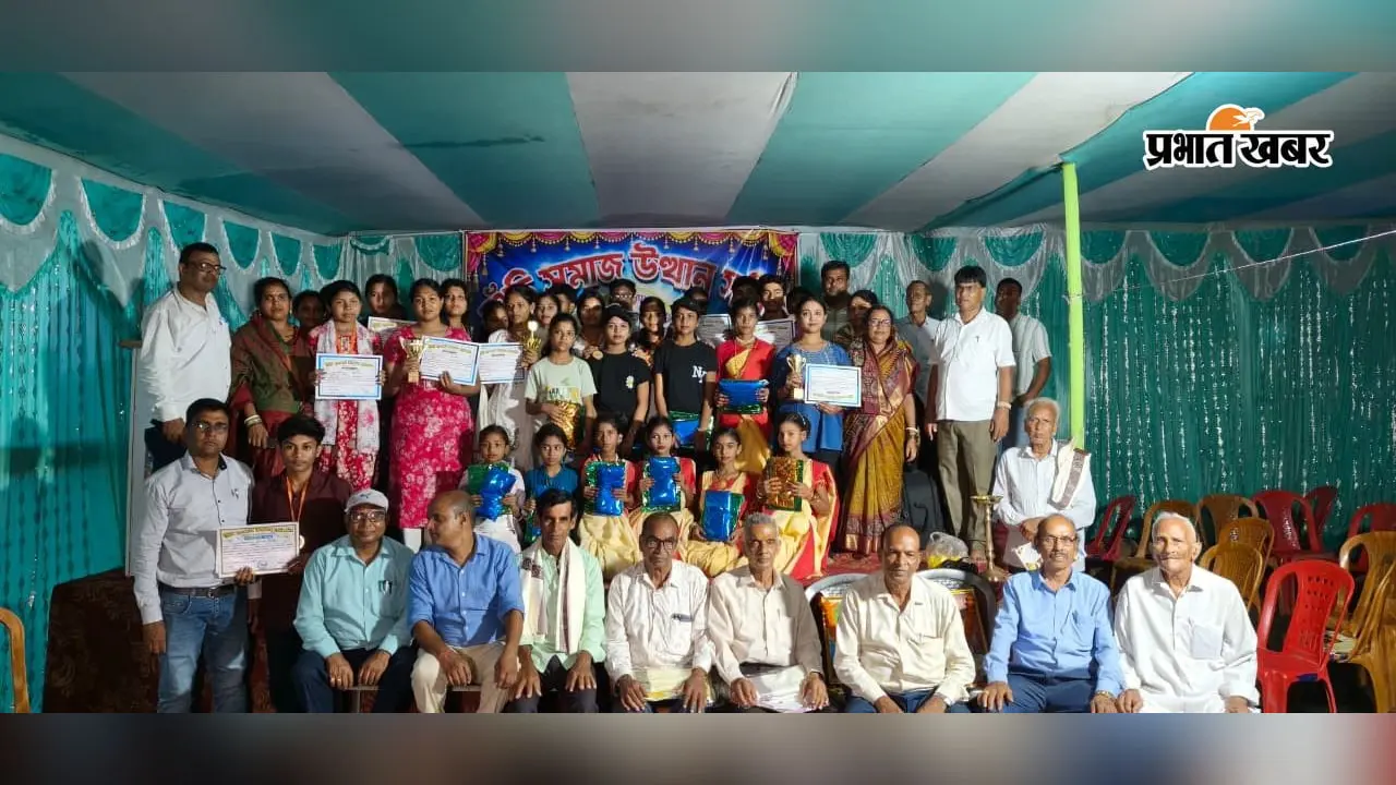 सूंढी समाज की वार्षिक सभा में 72 सेवानिवृत्त शिक्षक व 75 प्रतिभावान विद्यार्थी सम्मानित