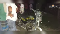 एनएच-107 पर उसराहा के समीप दो बाइकों की आमने-सामने टक्कर में तीन डाक बम सेवकों की मौत