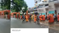 तीसरी सोमवारी पर आस्था का सैलाब,सरकार भवन से नंदन पहाड़ तक कांवरियों की कतार