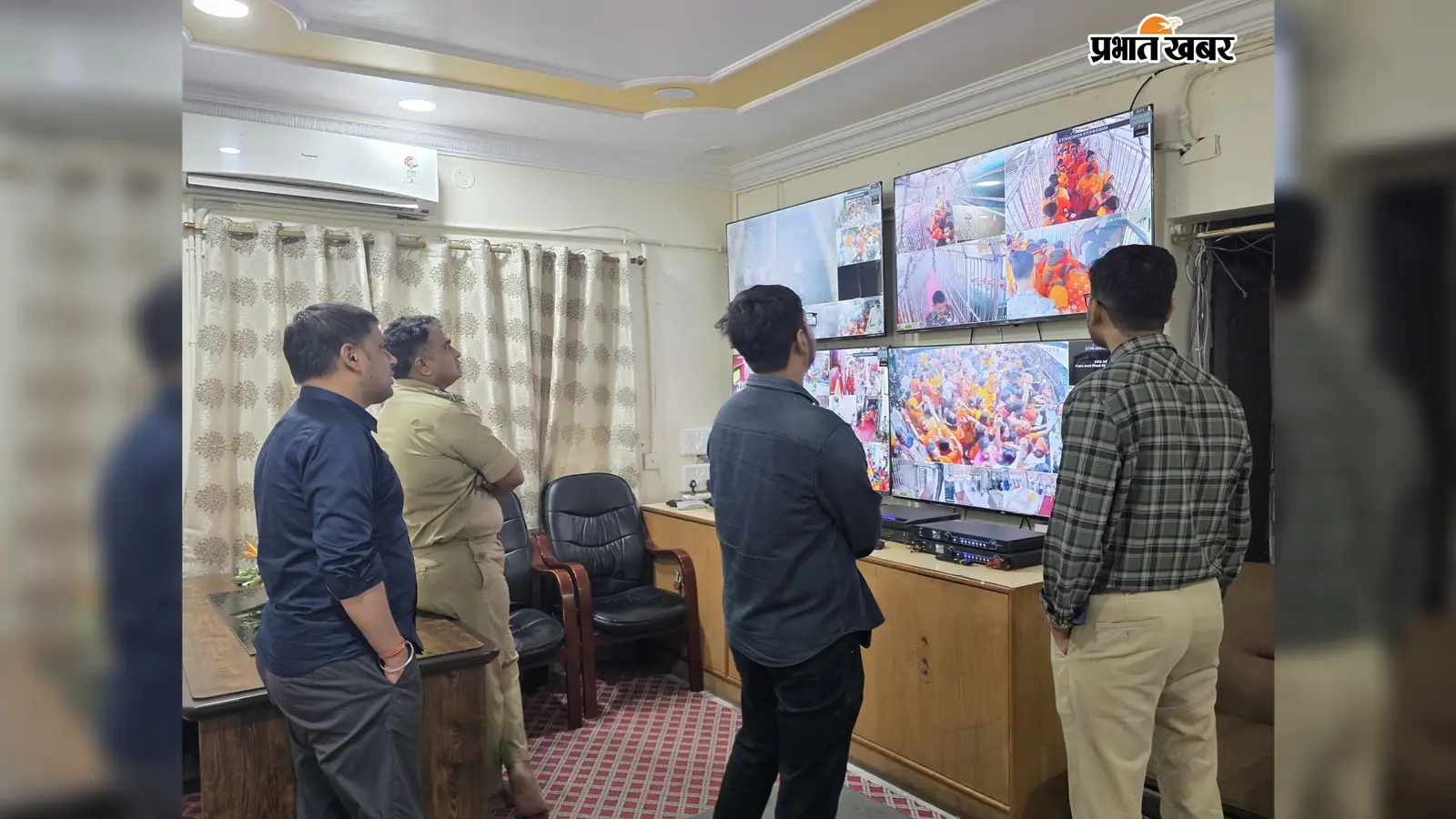 चप्पे-चप्पे पर पहरा!CCTV से लेकर वीडियो वॉल तक,'तीसरी आँख' की निगरानी में शिवभक्त
