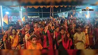 'हाथी ना घोड़ा ना कौनो सवारी' पर झूम उठा महादेवशाल धाम, रातभर गूंजते रहे जयकारे