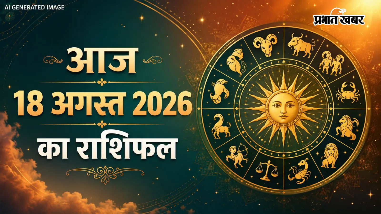 आज 18 अगस्त 2026 का राशिफल: आपकी किस्मत का ताला खुलेगा या बढ़ेगा संघर्ष? पढ़ें अपना आज का भविष्यफल
