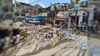 लाखों खर्च के बाद भी मुंगेर की सड़कों पर कचरा, दोपहर तक नहीं हुआ उठाव