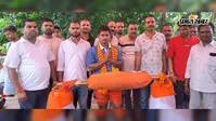 अररिया: 108 किलो का कांवड़ लेकर 257 किलोमीटर की कठिन पैदल यात्रा पर अमर, सुल्तानगंज से पहुंचे बाबा सुंदरनाथ धाम के करीब
