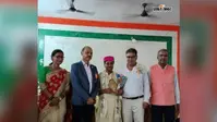वंदे मातरम के मैथिली अनुवाद पर सेवानिवृत्त प्राध्यापक सम्मानित
