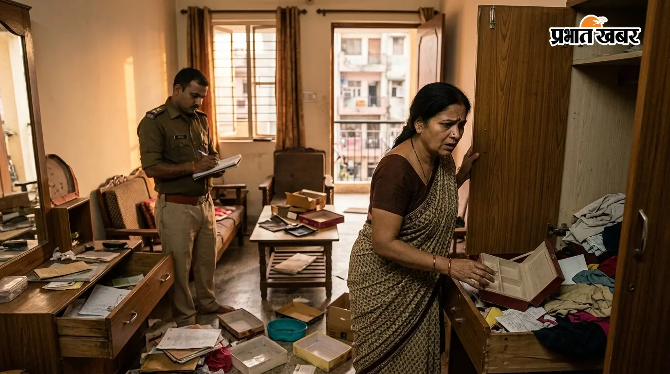 शक्ति विहार कॉलोनी में चोरों का आतंक, नकदी-गहने समेत लाखों का सामान चोरी