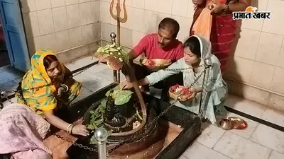 सूर्यगढ़ा: तीसरी सोमवारी पर गौरी शंकर धाम में उमड़ा शिवभक्तों का जनसैलाब, 'हर-हर महादेव' से गूंजा इलाका