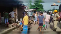 सिवनडीह में अगलगी से मची अफरा-तफरी, चिकन दुकान में छह लाख का सामान जलकर राख