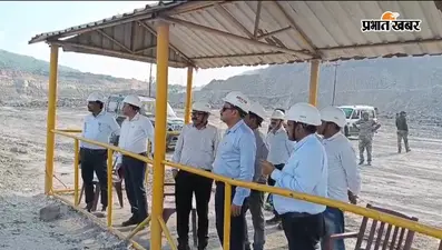 कोयला खदान में अचानक पहुंचे बड़े साहब,मशीनों से माइनिंग तक सबकी ली खबर, जानें पूरा मामला
