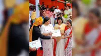 जनगणना 2027 में उत्कृष्ट कार्य के लिए  BAO चित्रा सिंह मुंडा को मिला सम्मान