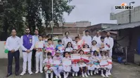 हैप्पी चिल्ड्रेन एकेडमी में प्रतिभा सम्मान समारोह, विजेताओं को मिले पुरस्कार