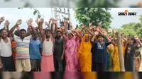 10 दिन से अंधेरे में हरदिया, 100 केवीए ट्रांसफार्मर उतारने पहुंची टीम तो भड़के ग्रामीण