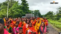 काठीकुंड में आस्था का महाकुंभ, दानीनाथ के दरबार में जल चढ़ाने उमड़ा कांवरियों का सैलाब