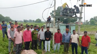 हरिहरगंज के पिरोजी गांव में 15 दिन बाद बदला जला ट्रांसफार्मर, ग्रामीणों को मिली राहत