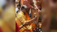 नाग पंचमी पर पूर्व मंत्री मिथिलेश ठाकुर के आवास पर हुआ रुद्राभिषेक, सुख-समृद्धि की कामना