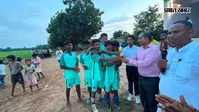 पेनल्टी शूटआउट में मंदारे ने तिलबरिया को हराया, फुटबॉल टूर्नामेंट का खिताब जीता