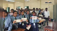 जवानों की कलाई पर बंधेगा  बच्चों का प्यार, राखियों के साथ भेजा देशभक्ति का संदेश
