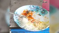 जिला अस्पताल में मरीज के भोजन में निकला कीड़ा, गुणवत्ता पर सवाल