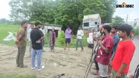 सीवान के मैरवा में जर्जर नाले का ईओ ने किया निरीक्षण, सफाई के बजाय निर्माण का लिया निर्णय